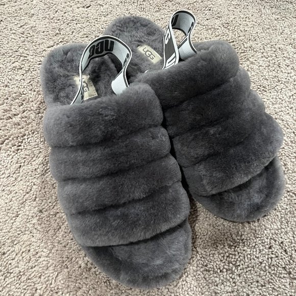 UGG Fluff Yeah Slides - Picture 1 of 8